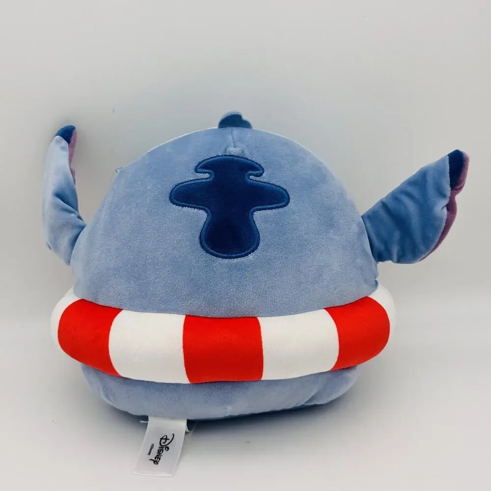 Disney Squishmallows Stitch Plush Stuffed Animal Lilo & Stitch Life Preserver